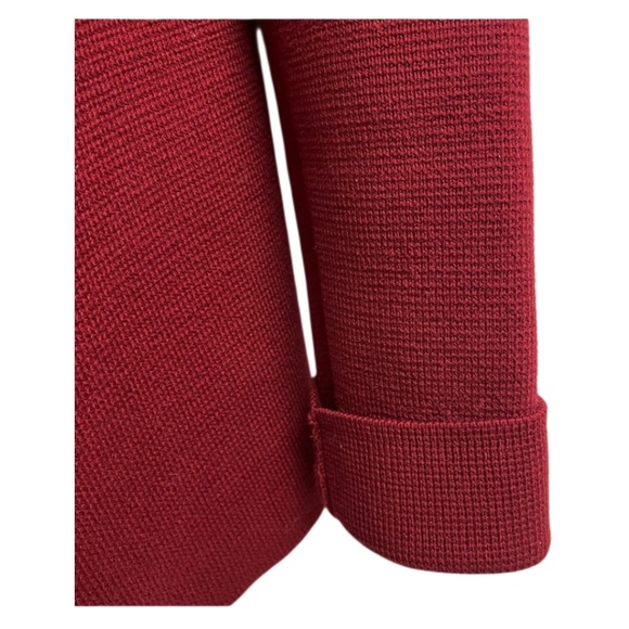 Eileen Fisher Cotton Blend Split Front Cardigan - Picture 4 of 6